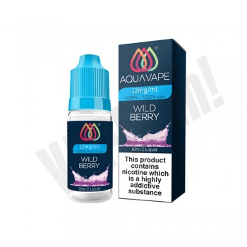 AQUA VAPE 50/50 - Wild Berry -  10ml